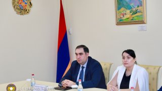 Քննչական կոմիտեի նախագահի տեղակալն ընդունել է ԱՄՆ դեսպանատան ներկայացուցիչներին